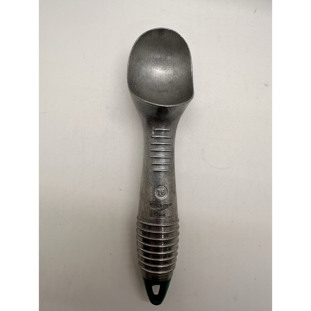 Vollrath 47276 Green 2.5 Ounce Cast Aluminum Ice Cream‎ Scoop